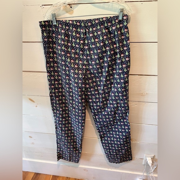 Vineyard Vines Men's Print pajama Christmas sleep Pants, size large preppy, GUC - Picture 2 of 8